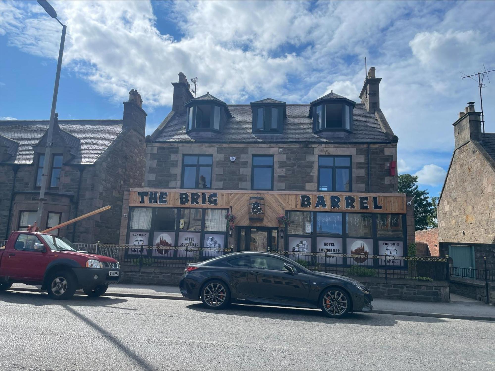 The Brig & Barrel Hotel Buckie Esterno foto